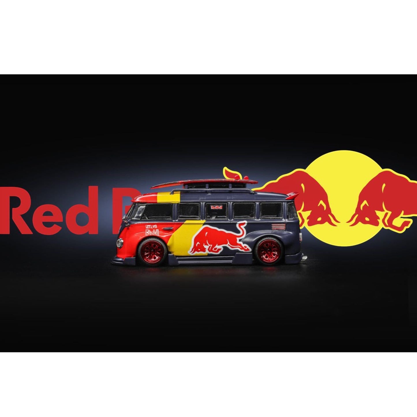 Liberty64 - VW T1 Kombi with Roof-Accessory - Red Bull - LIB64-T1K-RB