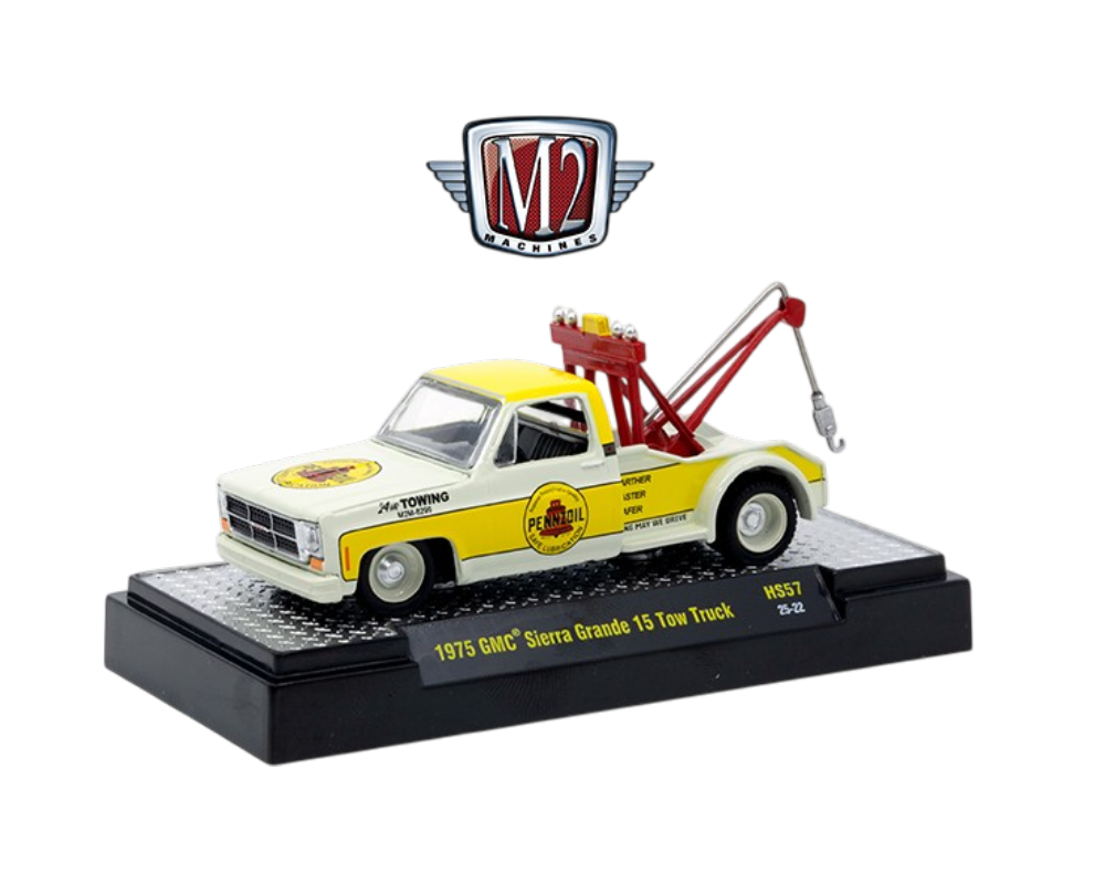 M2 Machines - 1975 GMC Sierra Grande 15 Tow Truck - 31500HS57
