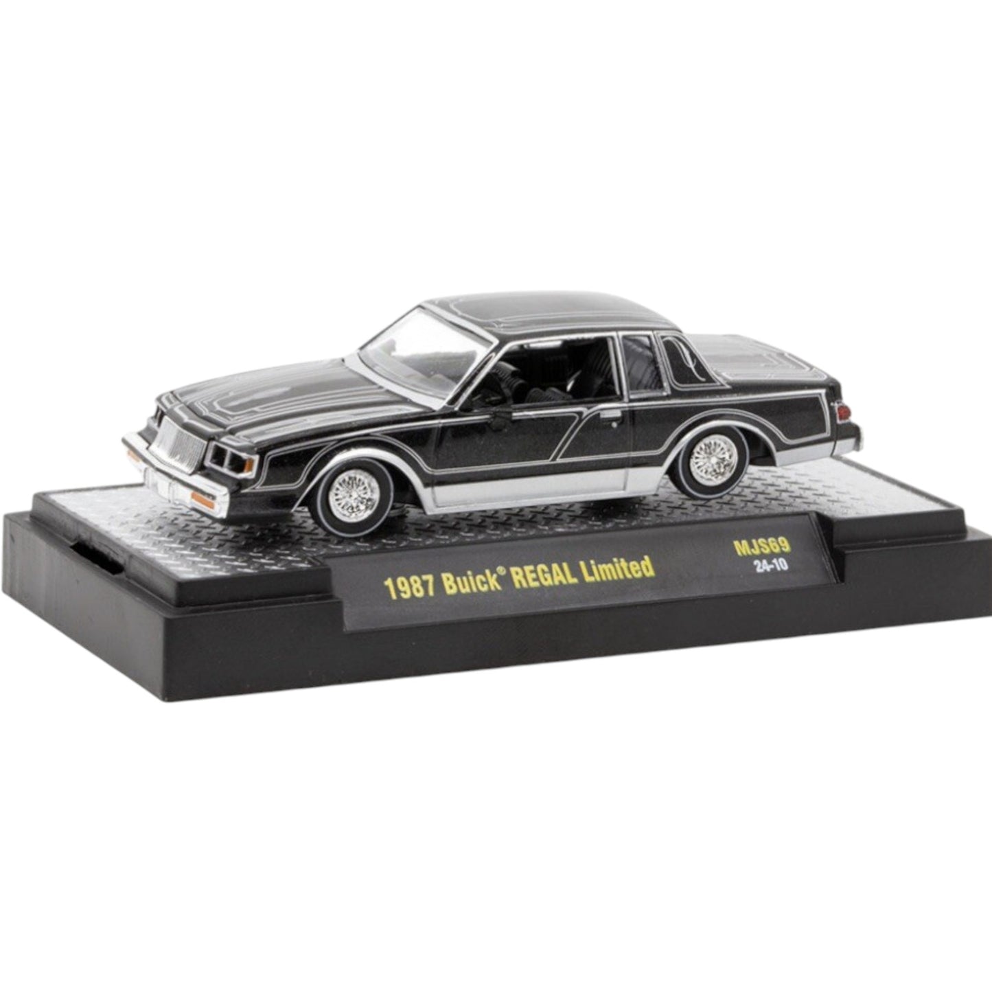 M2 Machines - 1987 Buick Regal Limited, black - Lowriders - 31500MJS69