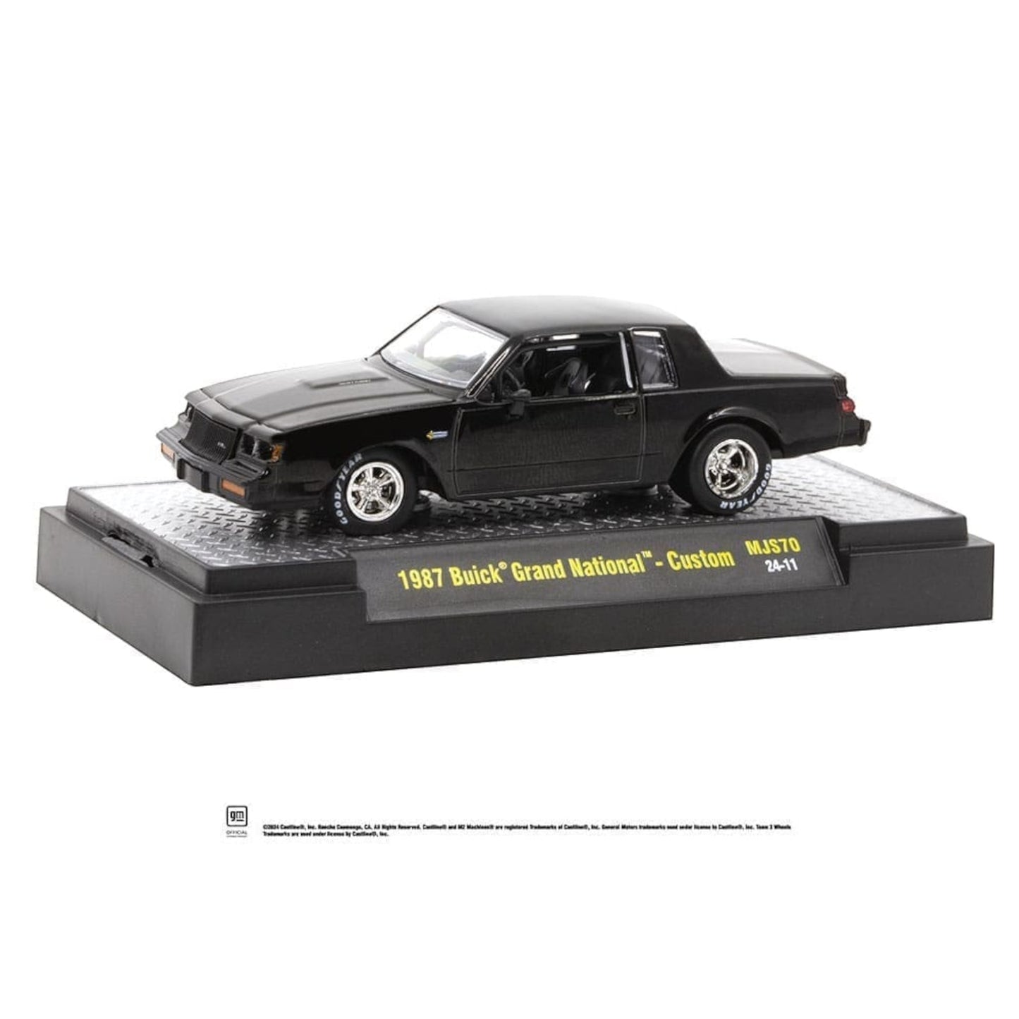 M2 Machines - 1987 Buick Grand National Custom, black - 31500MJS70