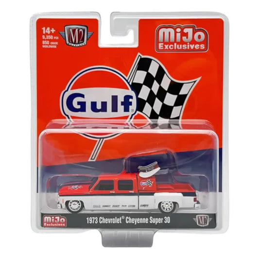M2 Machines - 1973 Chevrolet Cheyenne Super 30, Gulf - 39000-MJS06