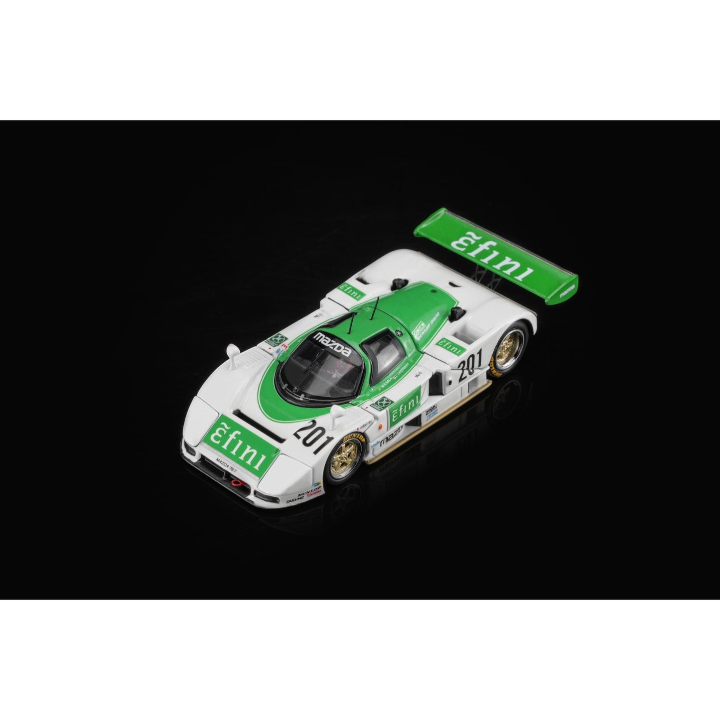 Motorhelix - Pre-Order - Mazda 787B Green/White #201 - M60112