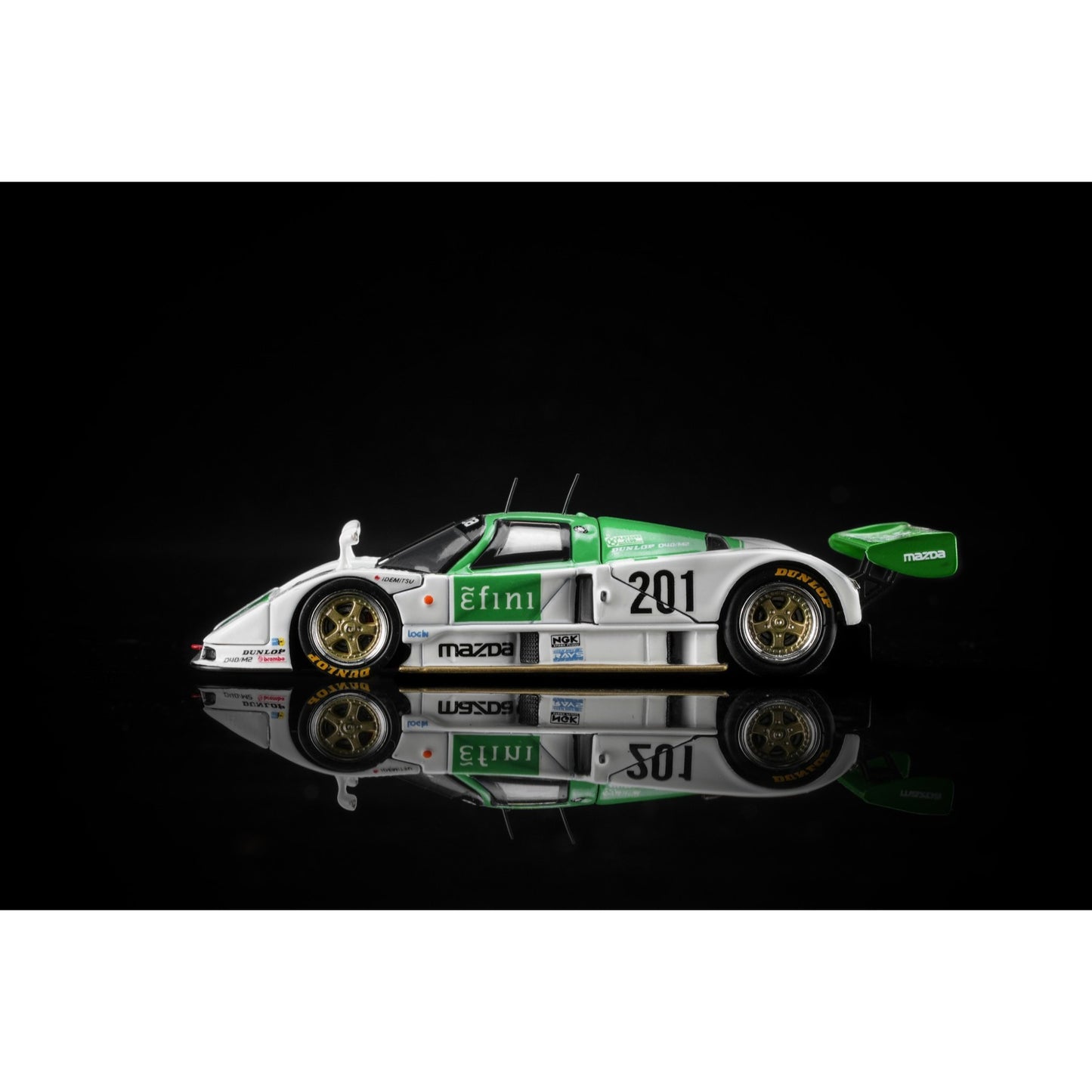 Motorhelix - Pre-Order - Mazda 787B Green/White #201 - M60112