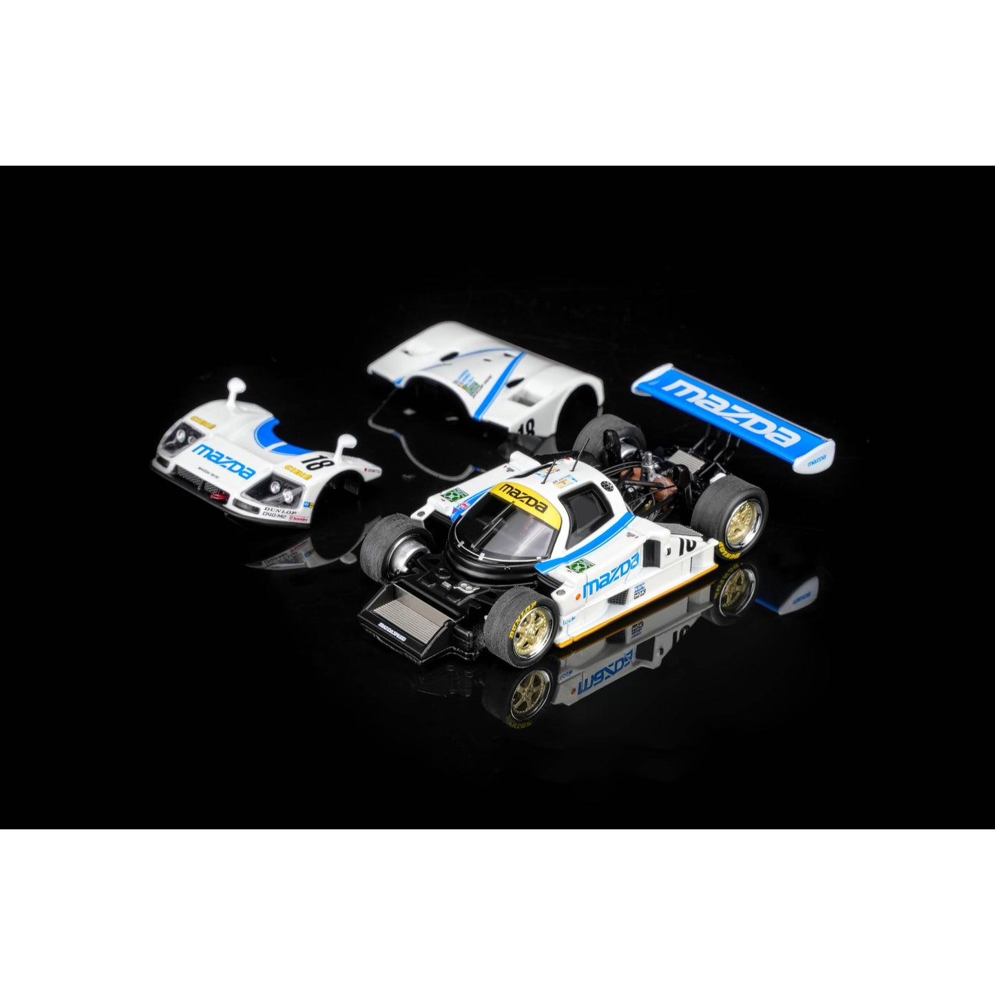Motorhelix - Pre-Order - Mazda 787B White #18 - M60113