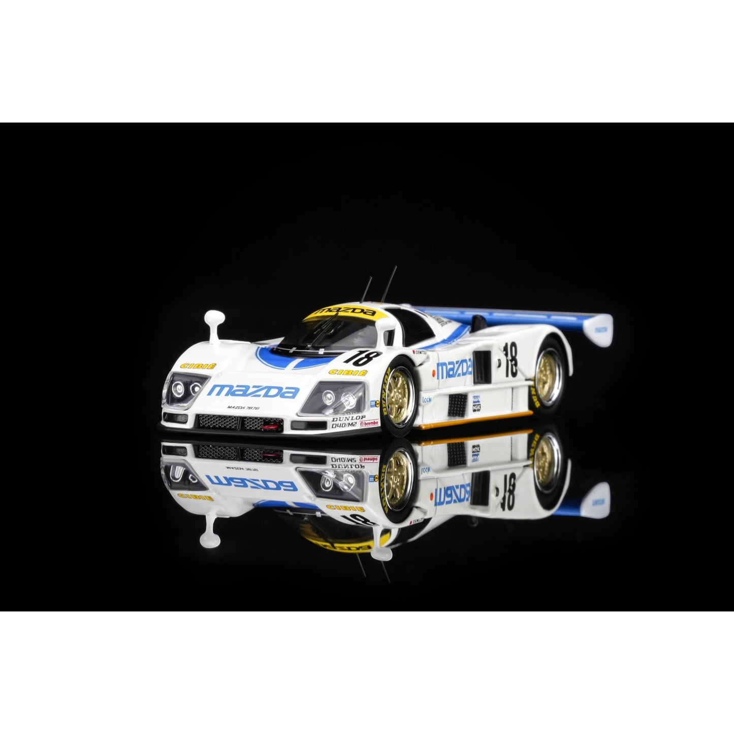 Motorhelix - Pre-Order - Mazda 787B White #18 - M60113