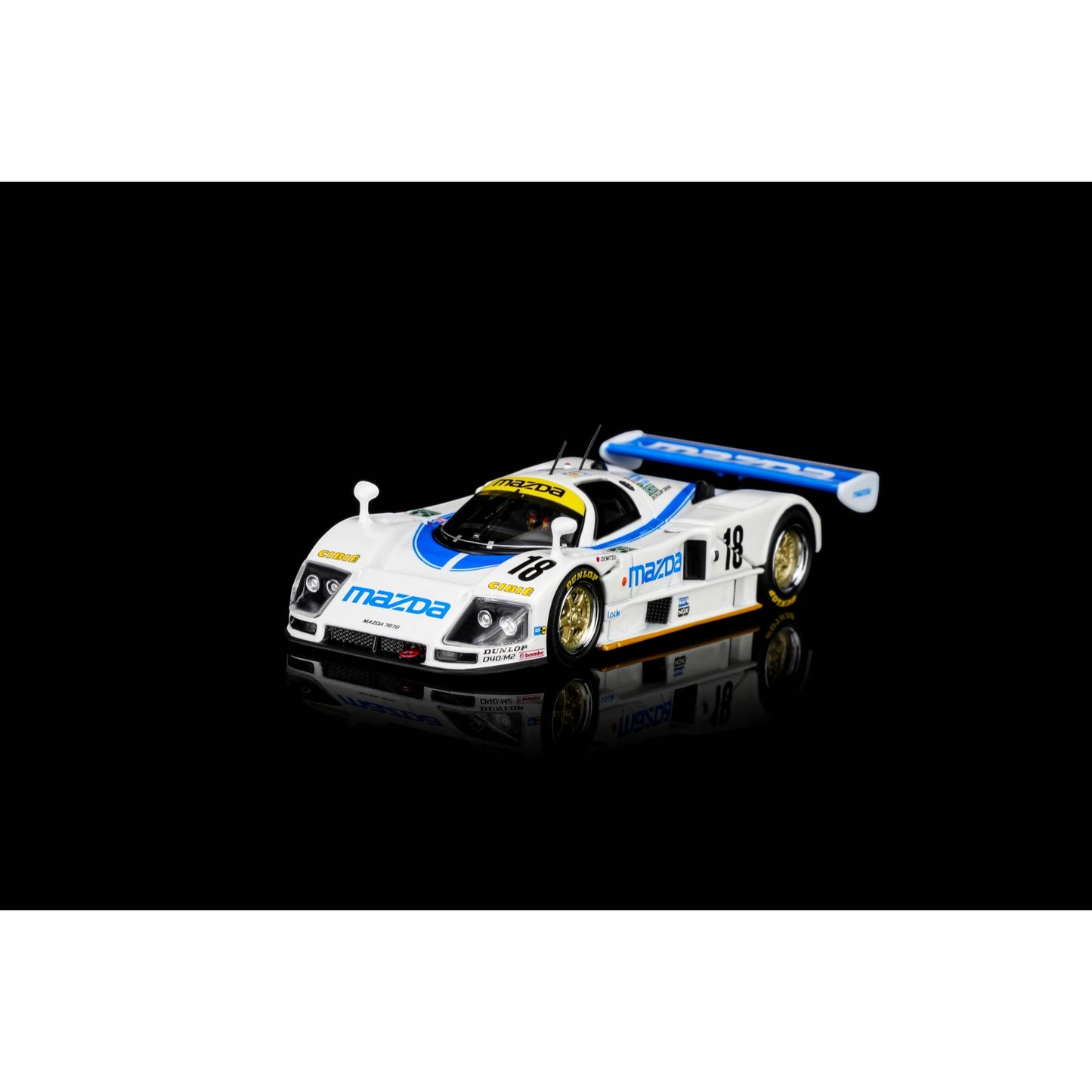 Motorhelix - Pre-Order - Mazda 787B White #18 - M60113