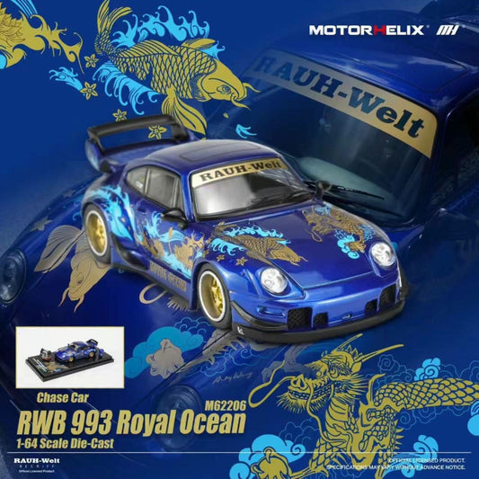 Motorhelix - Pre-Order - RWB 993, Royal Ocean - M62206