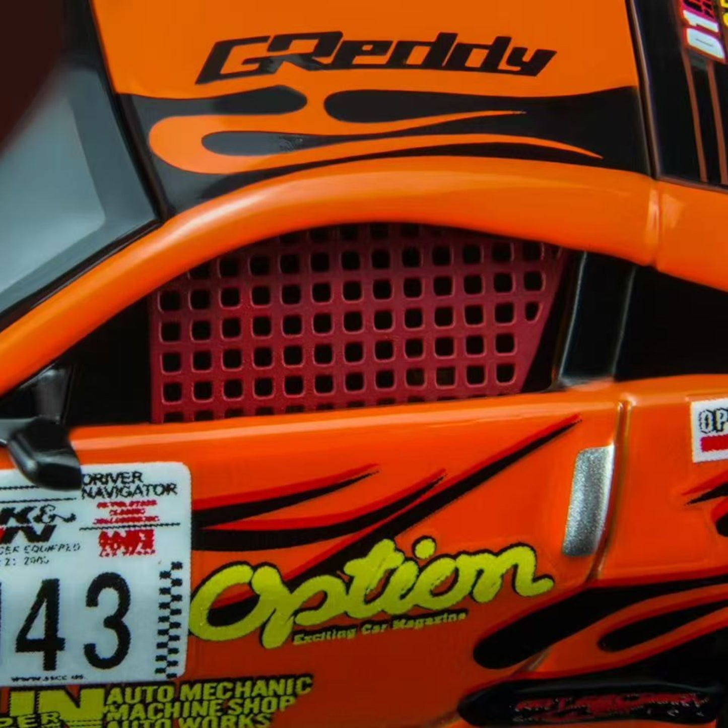 Motorhelix - Pre-Order - Nissan Fairlady Z (Z33) "Option Stream Z" 02', Orange - M63851