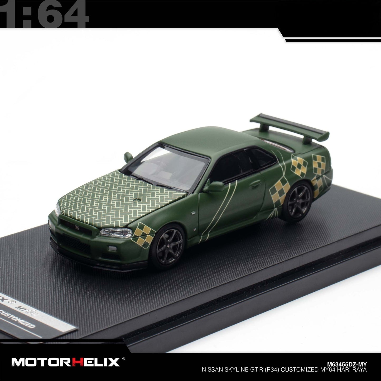 Motorhelix - Nissan Skyline GT-R (R34) Customized Hari Raya Special - M6455DZ-MY