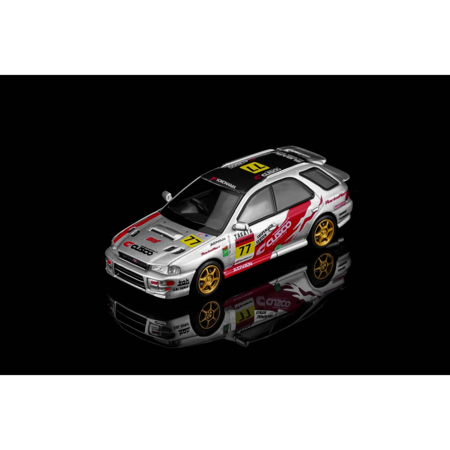Motorhelix - Pre-Order - Subaru Impreza Wagon WRX STi Ver. VI - CUSCO Silver - M67109