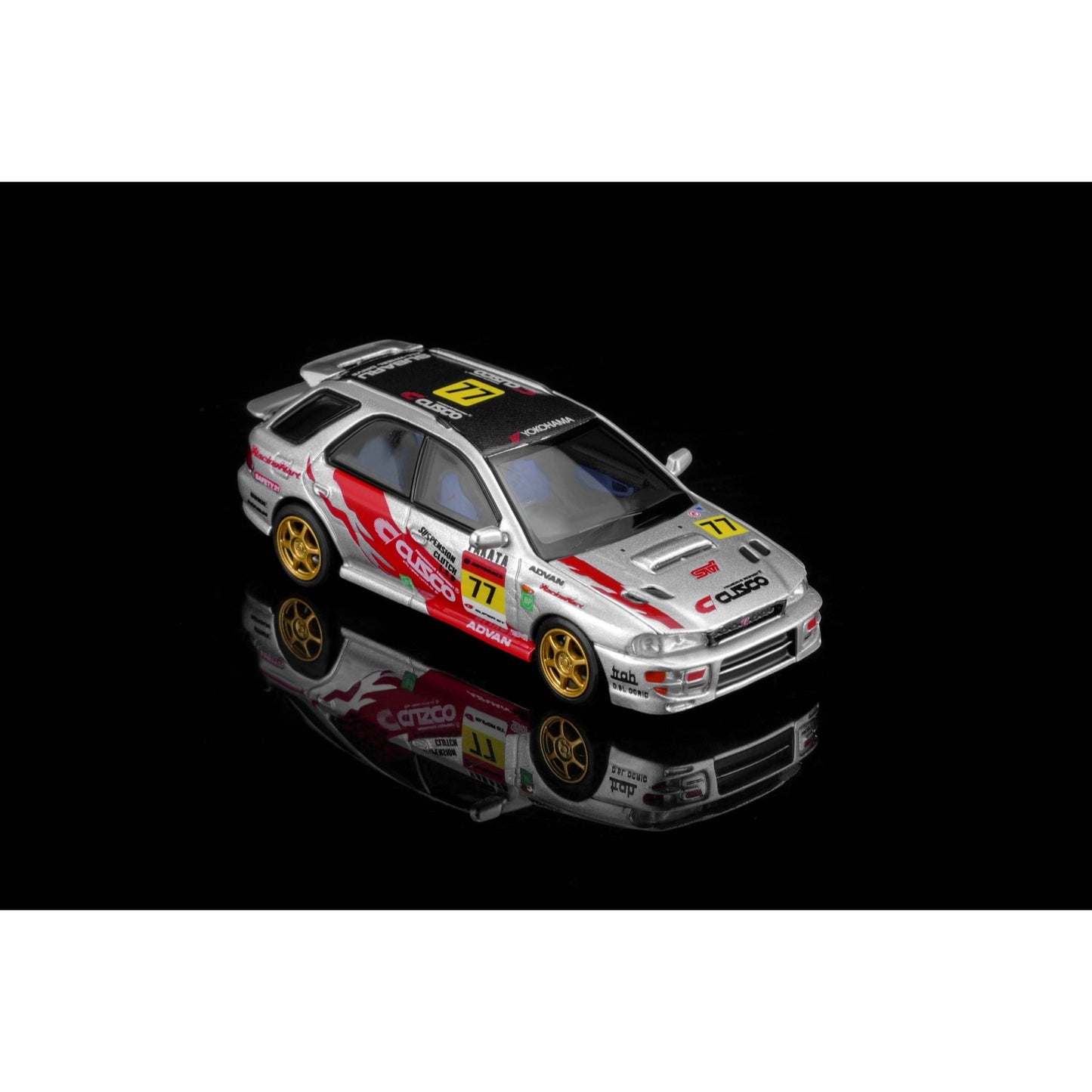 Motorhelix - Pre-Order - Subaru Impreza Wagon WRX STi Ver. VI - CUSCO Silver - M67109