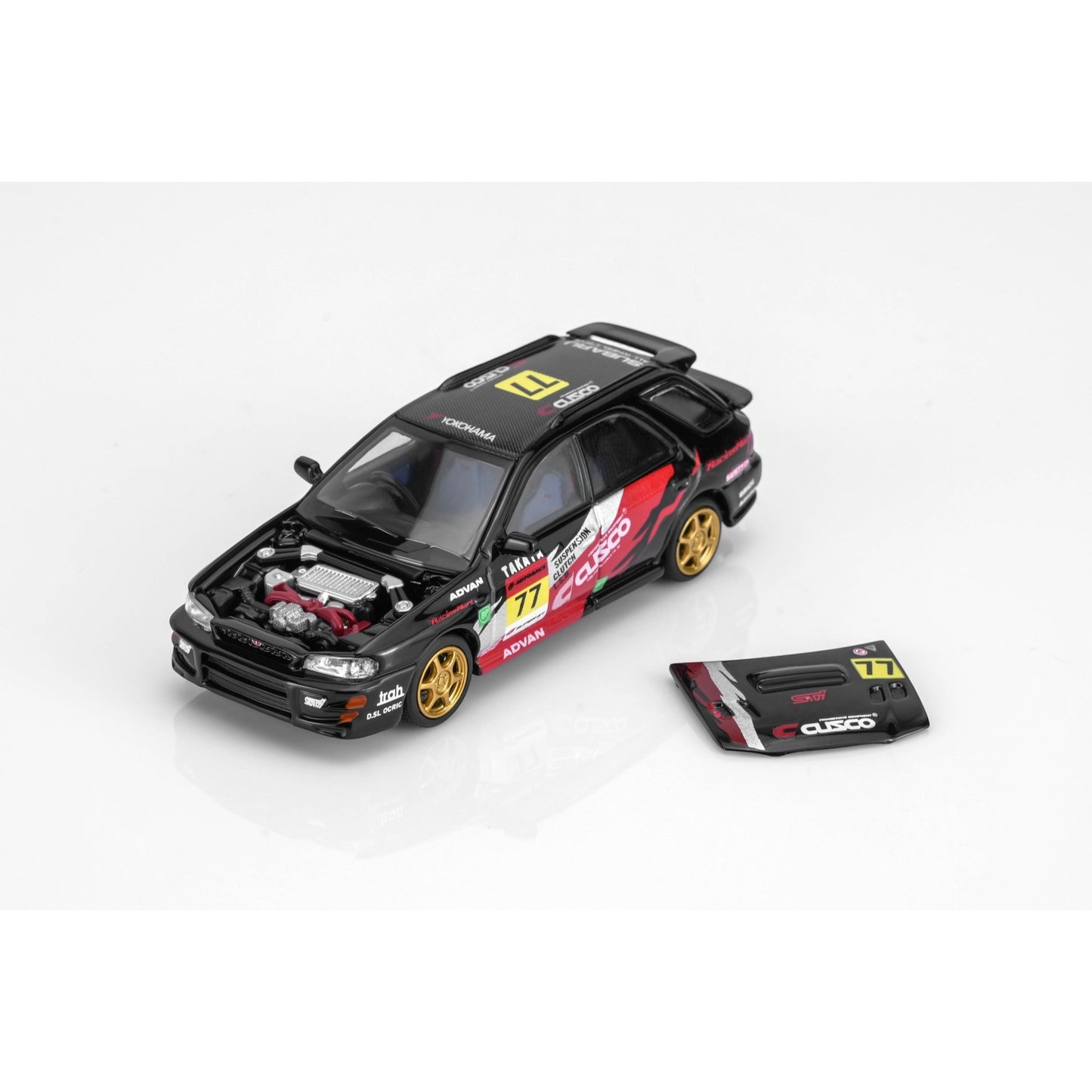 Motorhelix - Pre-Order - Subaru Impreza Wagon WRX STi Ver. VI - CUSCO Black - M67110