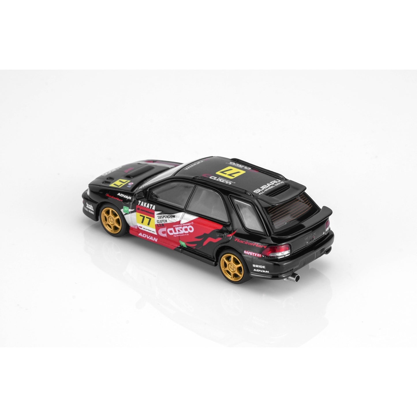 Motorhelix - Pre-Order - Subaru Impreza Wagon WRX STi Ver. VI - CUSCO Black - M67110