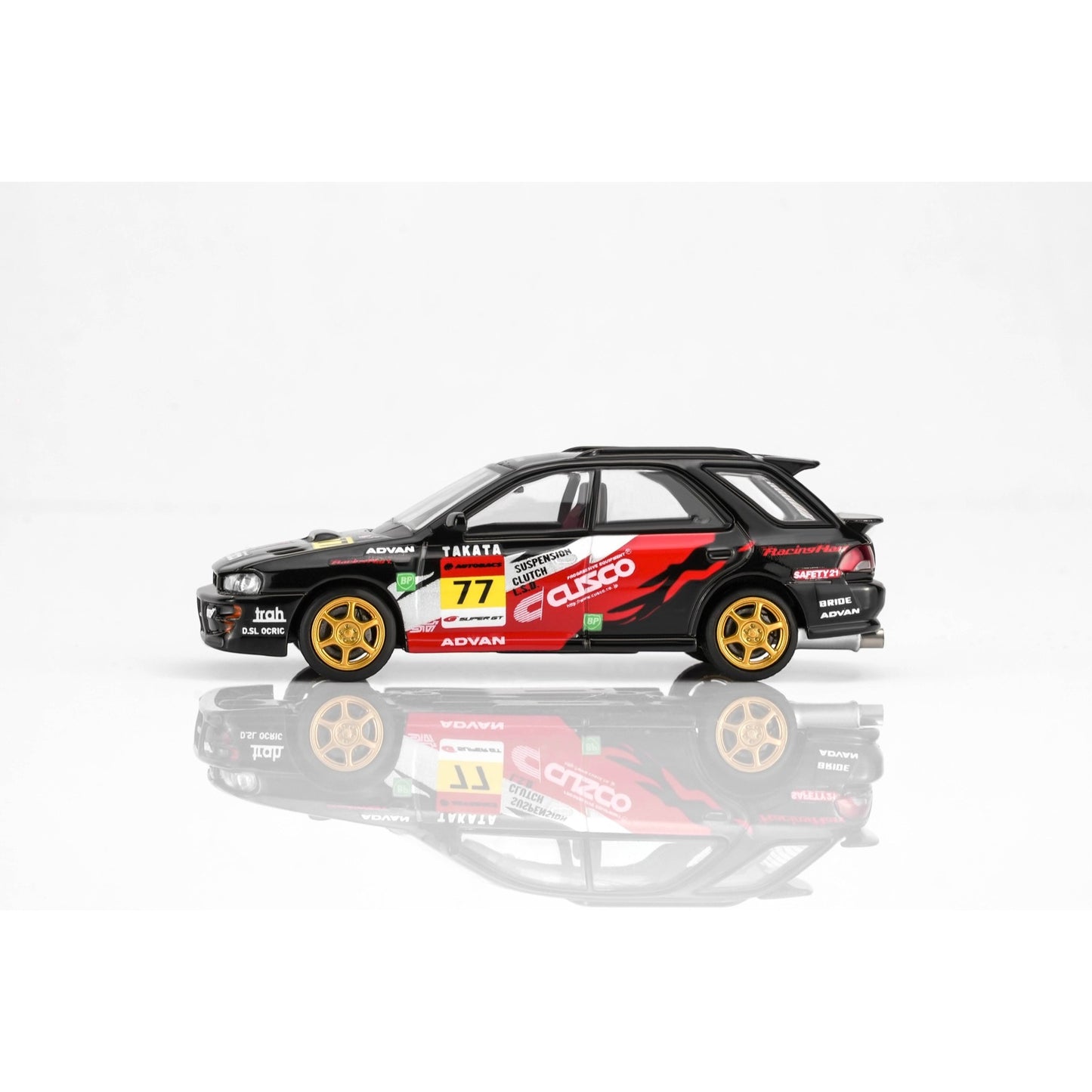 Motorhelix - Pre-Order - Subaru Impreza Wagon WRX STi Ver. VI - CUSCO Black - M67110