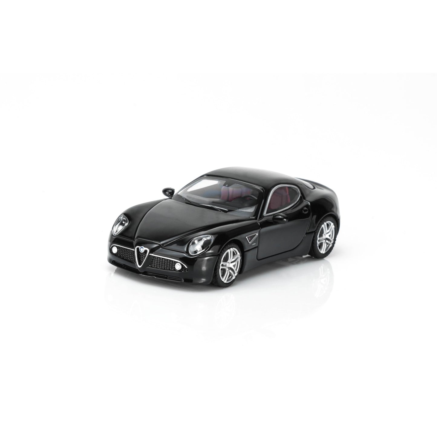 Motorhelix - Pre-Order - Alfa Romeo 8C Competizione 2008, Metallic Black - M69053