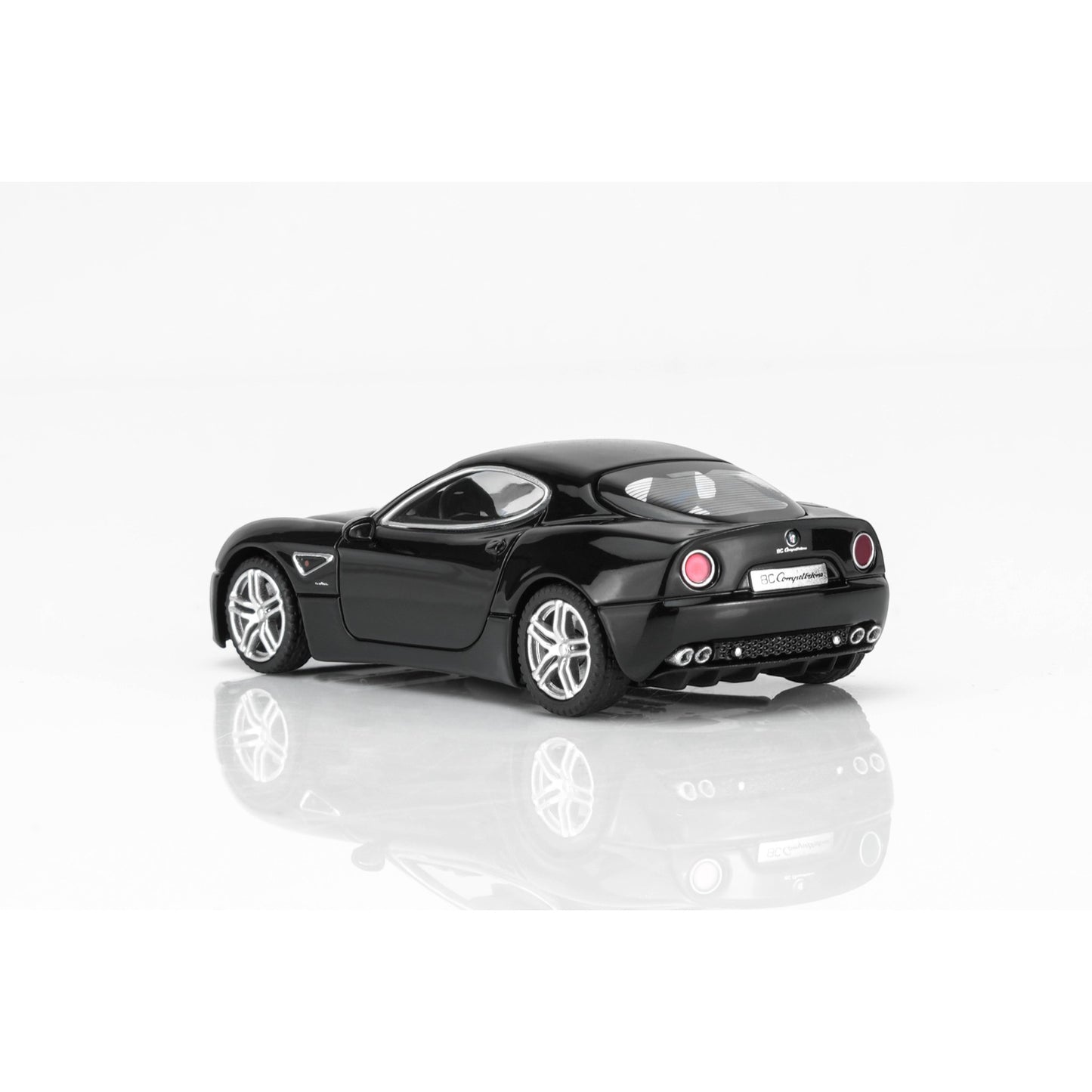 Motorhelix - Pre-Order - Alfa Romeo 8C Competizione 2008, Metallic Black - M69053
