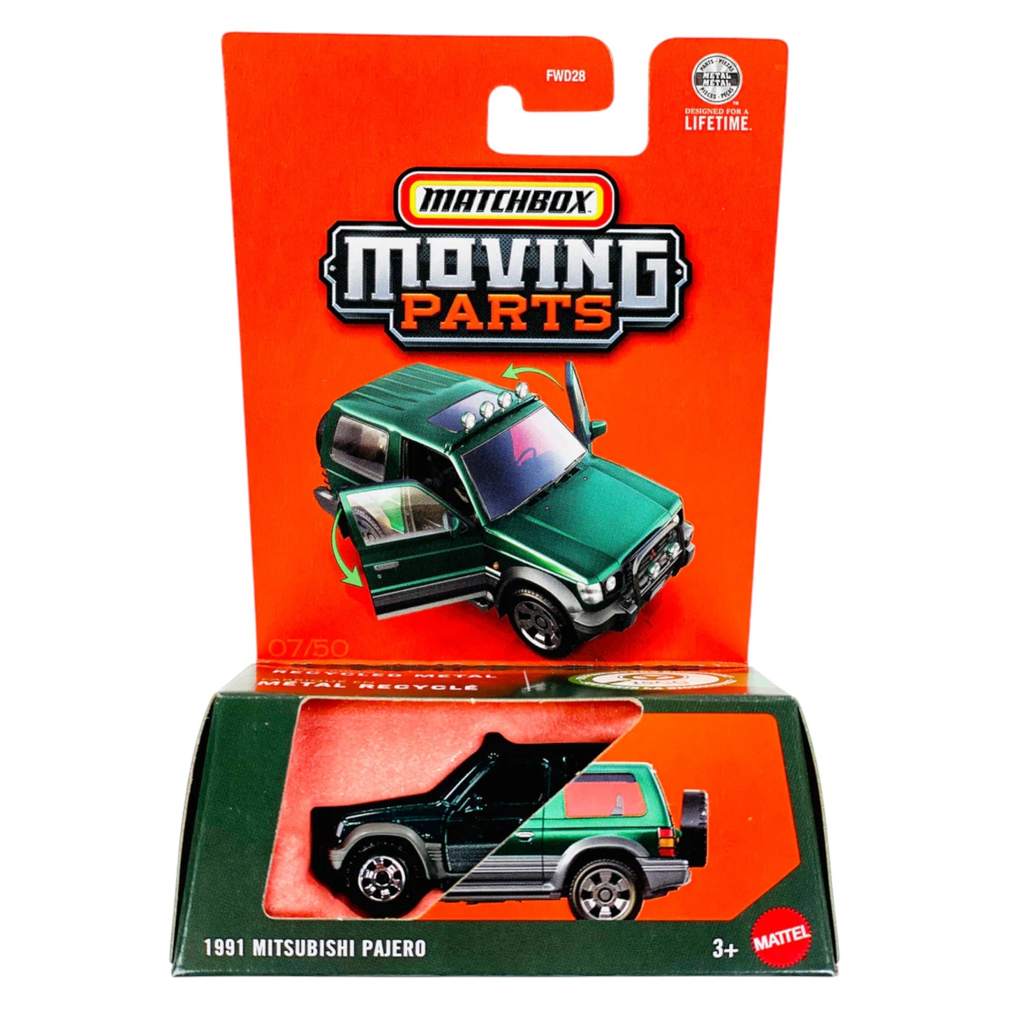 Matchbox 2026 - Moving Parts - 1991 Mitsubishi Pajero - JHV58