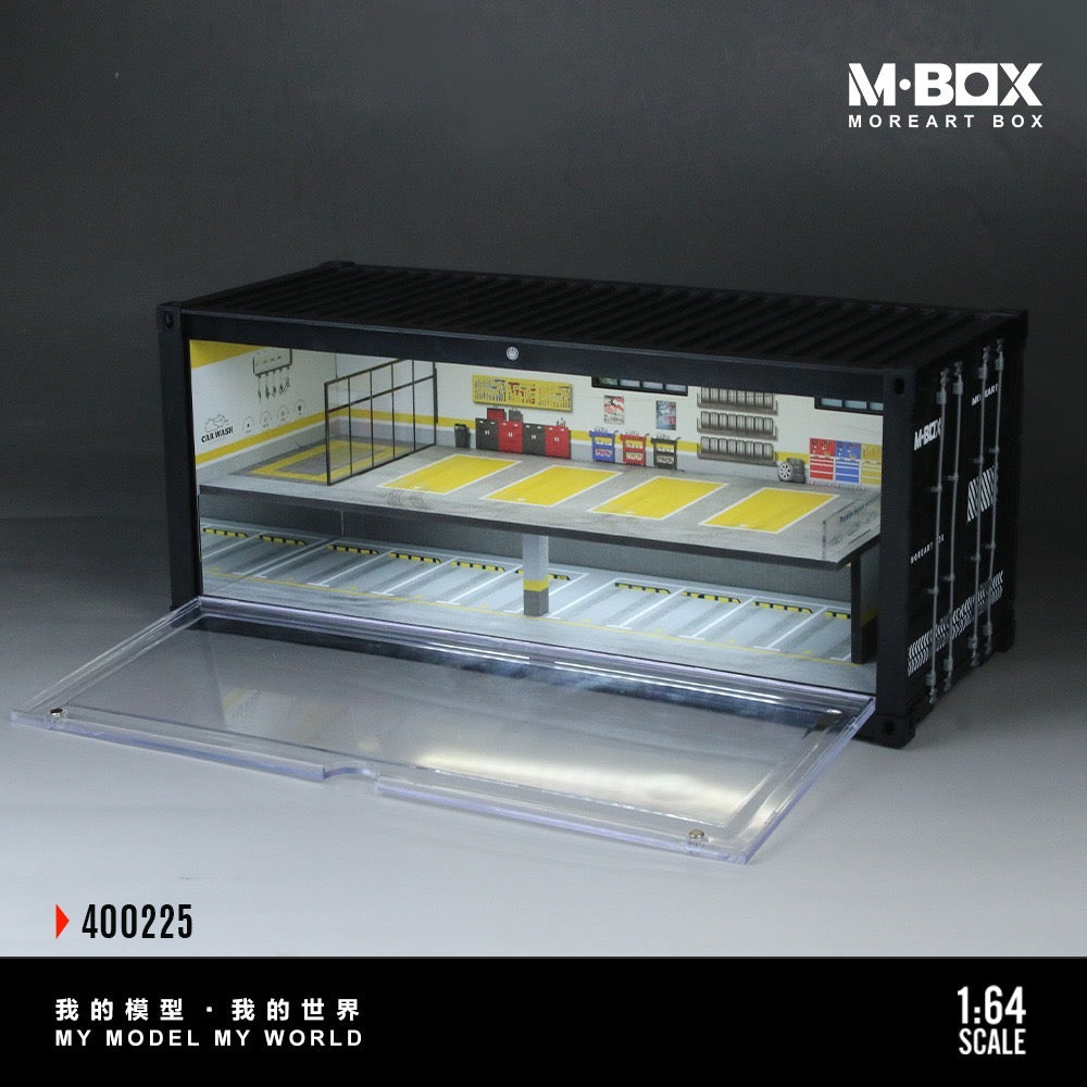 Pre-Order bis 06.12.2025 - MBox - Container Repair Shop Scene Model - Version L mit Beleuchtung - MB400225