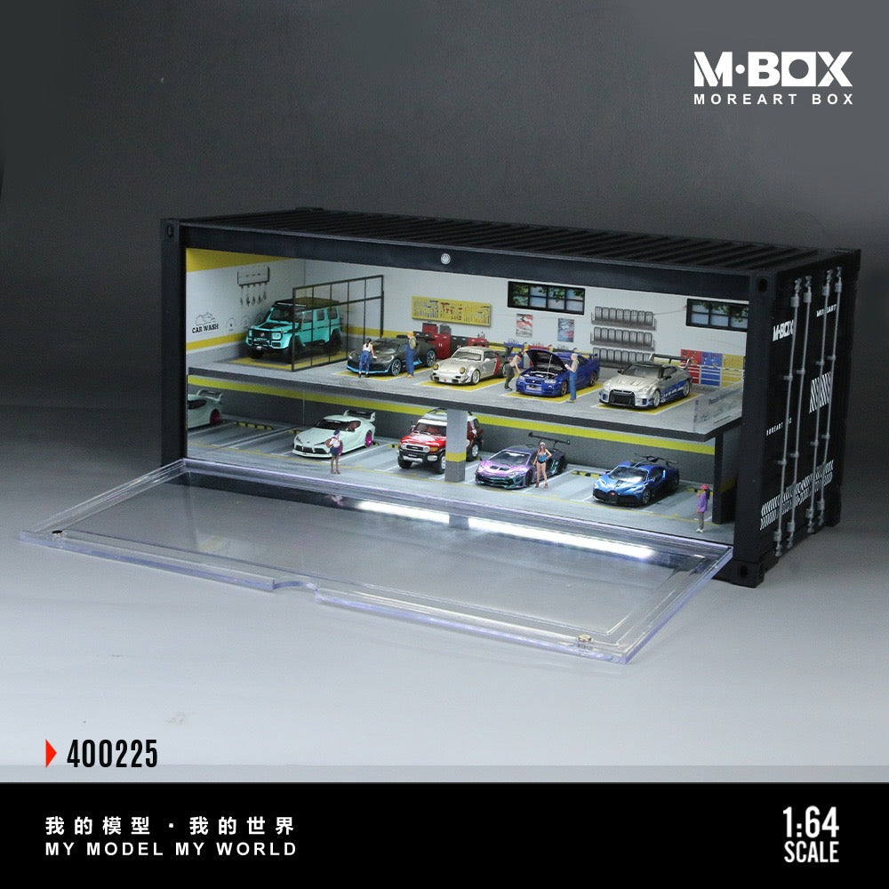 Pre-Order bis 06.12.2025 - MBox - Container Repair Shop Scene Model - Version L mit Beleuchtung - MB400225