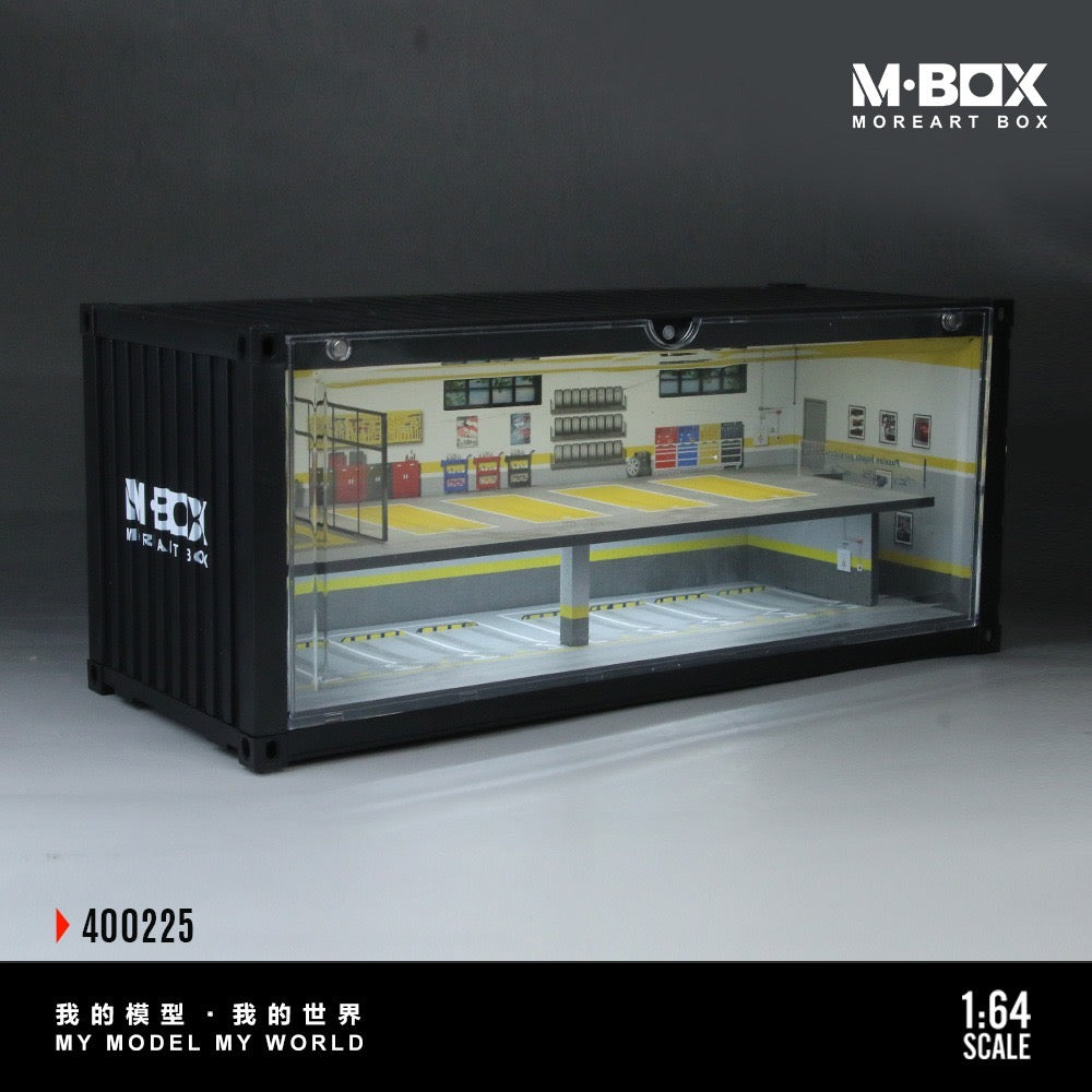 Pre-Order bis 06.12.2025 - MBox - Container Repair Shop Scene Model - Version L mit Beleuchtung - MB400225