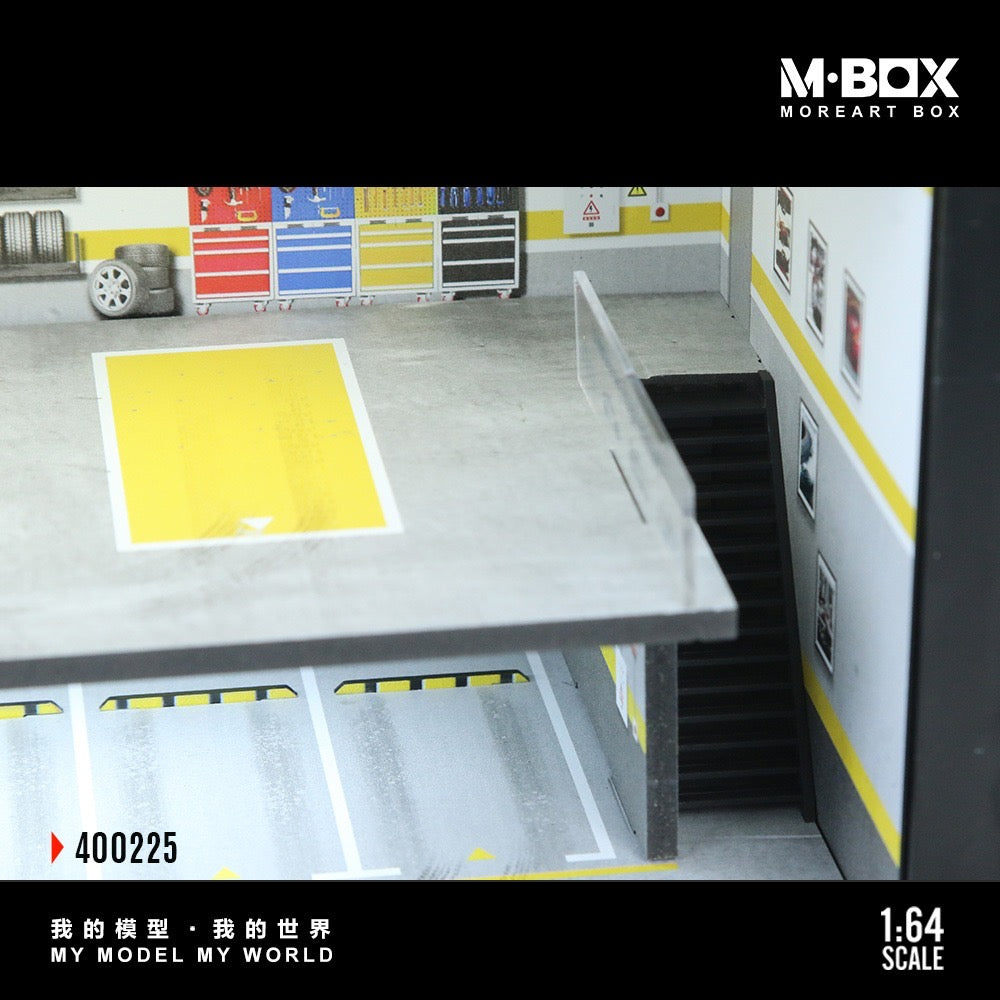 Pre-Order bis 06.12.2025 - MBox - Container Repair Shop Scene Model - Version L mit Beleuchtung - MB400225