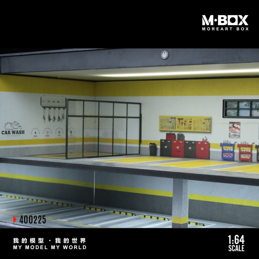 Pre-Order bis 06.12.2025 - MBox - Container Repair Shop Scene Model - Version L mit Beleuchtung - MB400225
