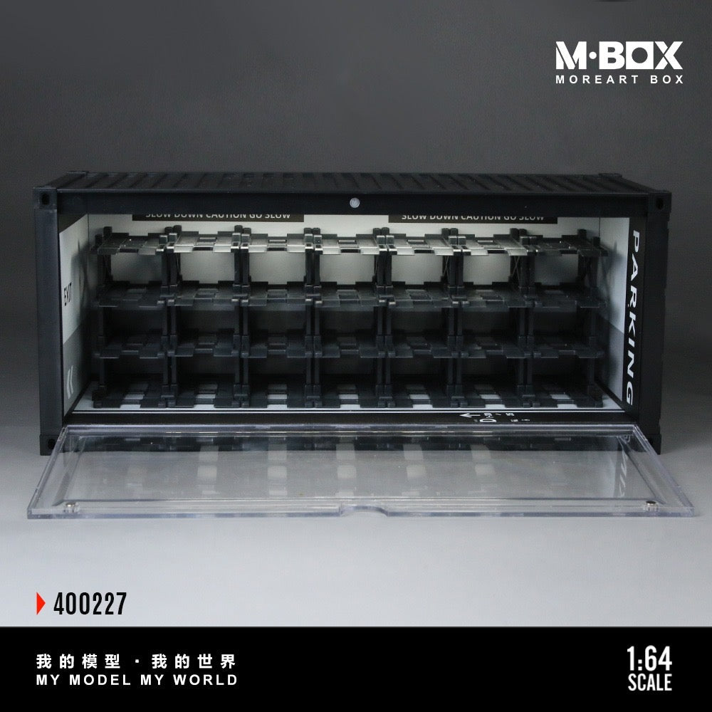 M-BOX - Pre-Order - Container Underground Parking Garage Scene C Diorama mit Beleuchtung - MB400227