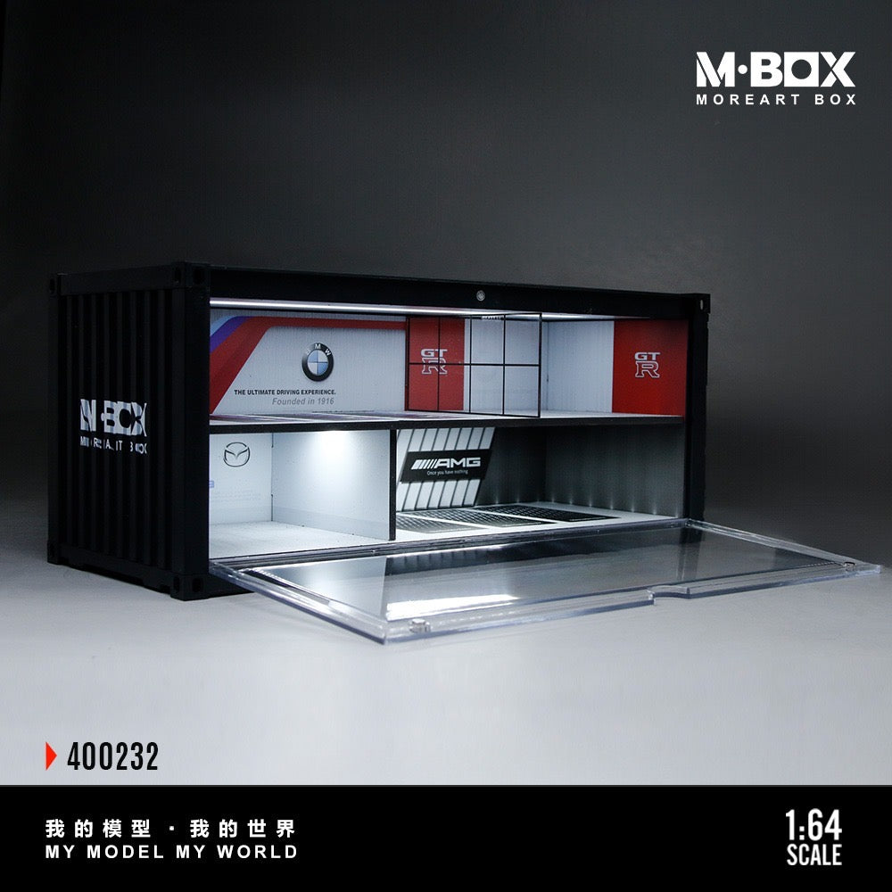 MBox - Pre-Order - Double-Layer 4S Container Diorama mit Beleuchtung - MB400232