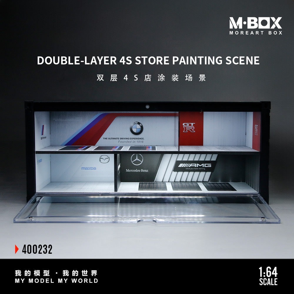 MBox - Pre-Order - Double-Layer 4S Container Diorama mit Beleuchtung - MB400232