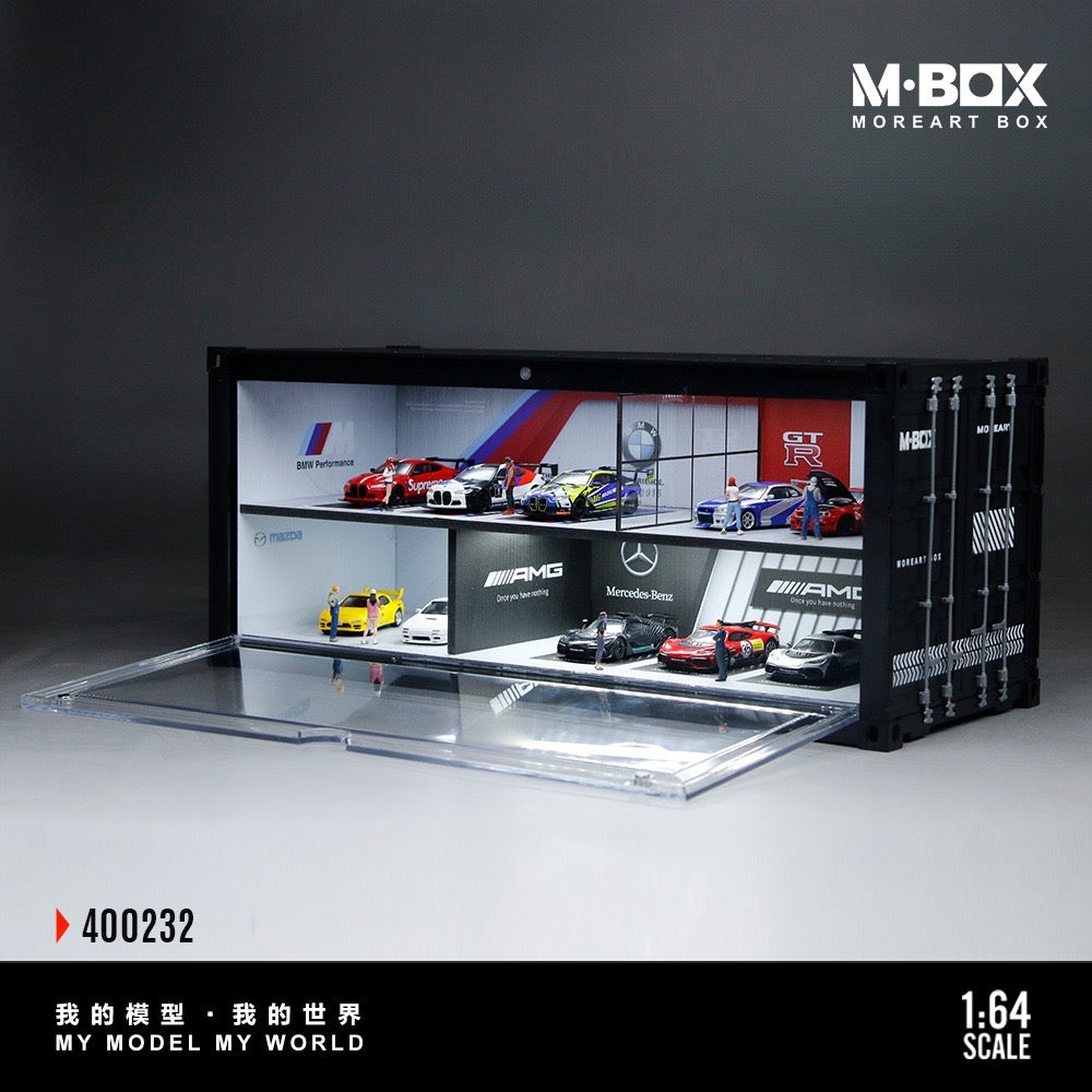 MBox - Pre-Order - Double-Layer 4S Container Diorama mit Beleuchtung - MB400232