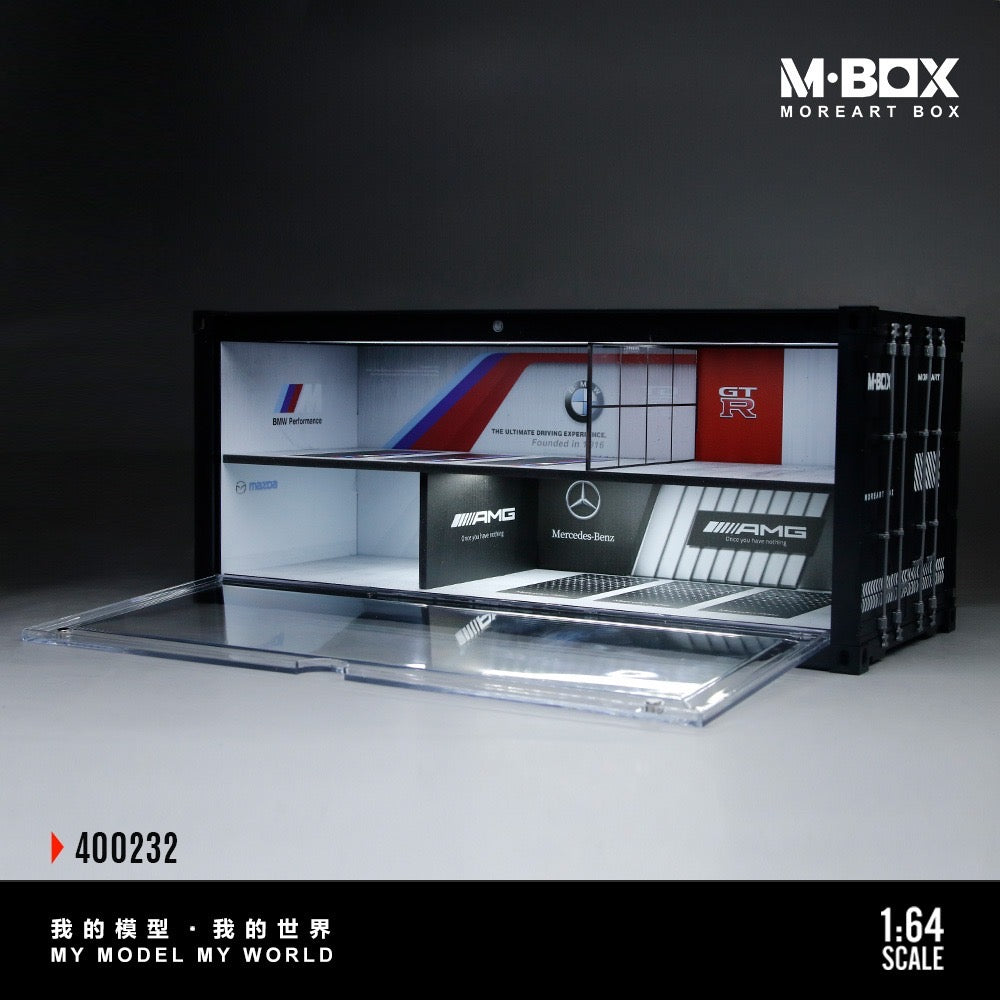 MBox - Pre-Order - Double-Layer 4S Container Diorama mit Beleuchtung - MB400232