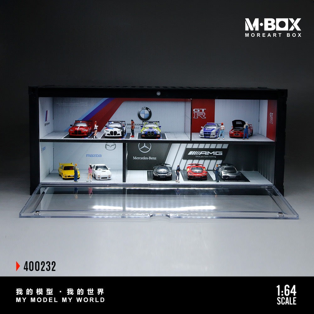 MBox - Pre-Order - Double-Layer 4S Container Diorama mit Beleuchtung - MB400232