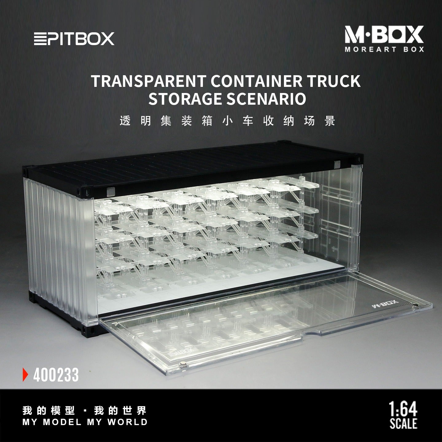 MBox - Pre-Order - Container Storage Box mit Beleuchtung - MB400233