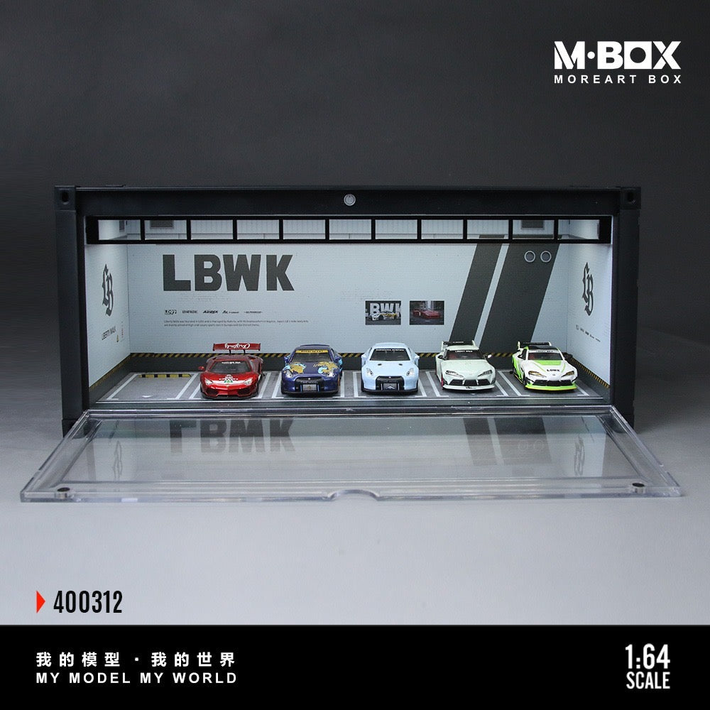 MBox - Pre-Order- LBWK Container Model Storage Diorama mit Beleuchtung - MB400312