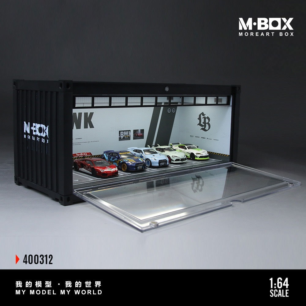 MBox - Pre-Order- LBWK Container Model Storage Diorama mit Beleuchtung - MB400312