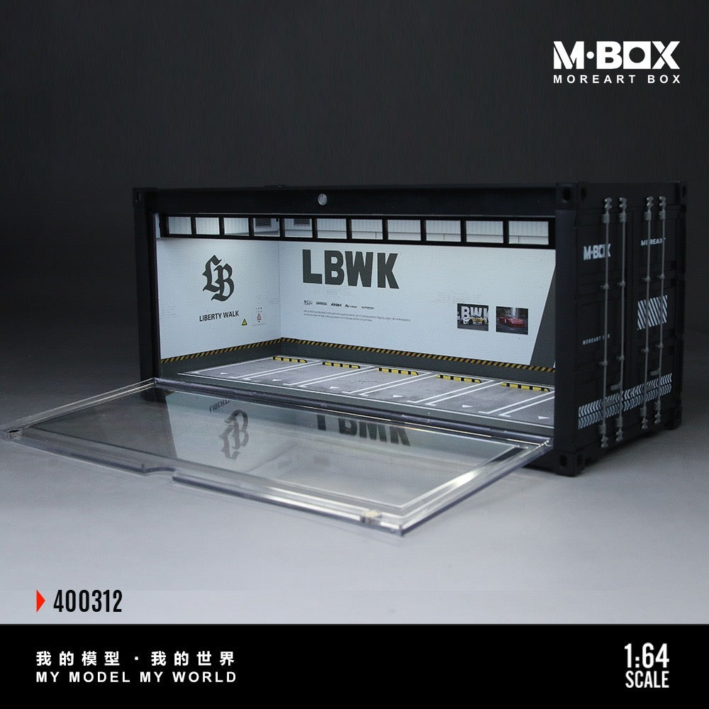 MBox - Pre-Order- LBWK Container Model Storage Diorama mit Beleuchtung - MB400312