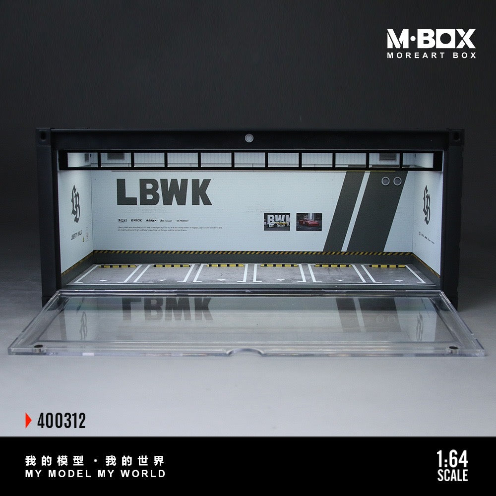 MBox - Pre-Order- LBWK Container Model Storage Diorama mit Beleuchtung - MB400312