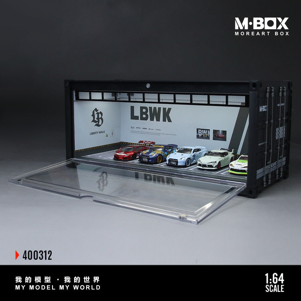 MBox - Pre-Order- LBWK Container Model Storage Diorama mit Beleuchtung - MB400312