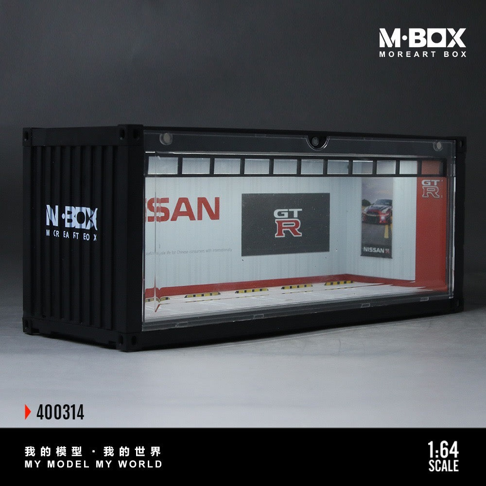 MBox - Pre-Order - Nissan Container Model Storage Diorama mit Beleuchtung - MB400314