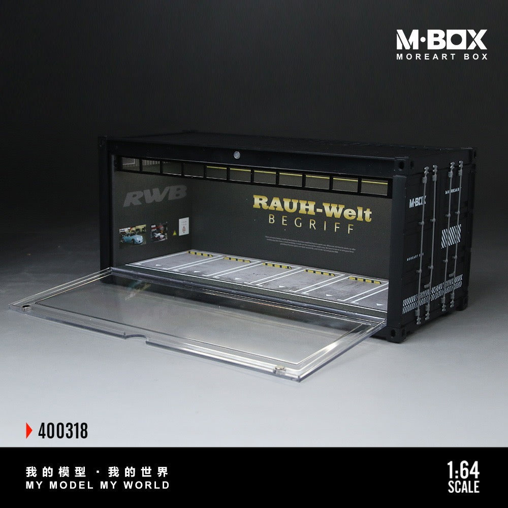 MBox - Pre-Order - Rauh Welt Container Storage Diorama mit Beleuchtung - MB400318