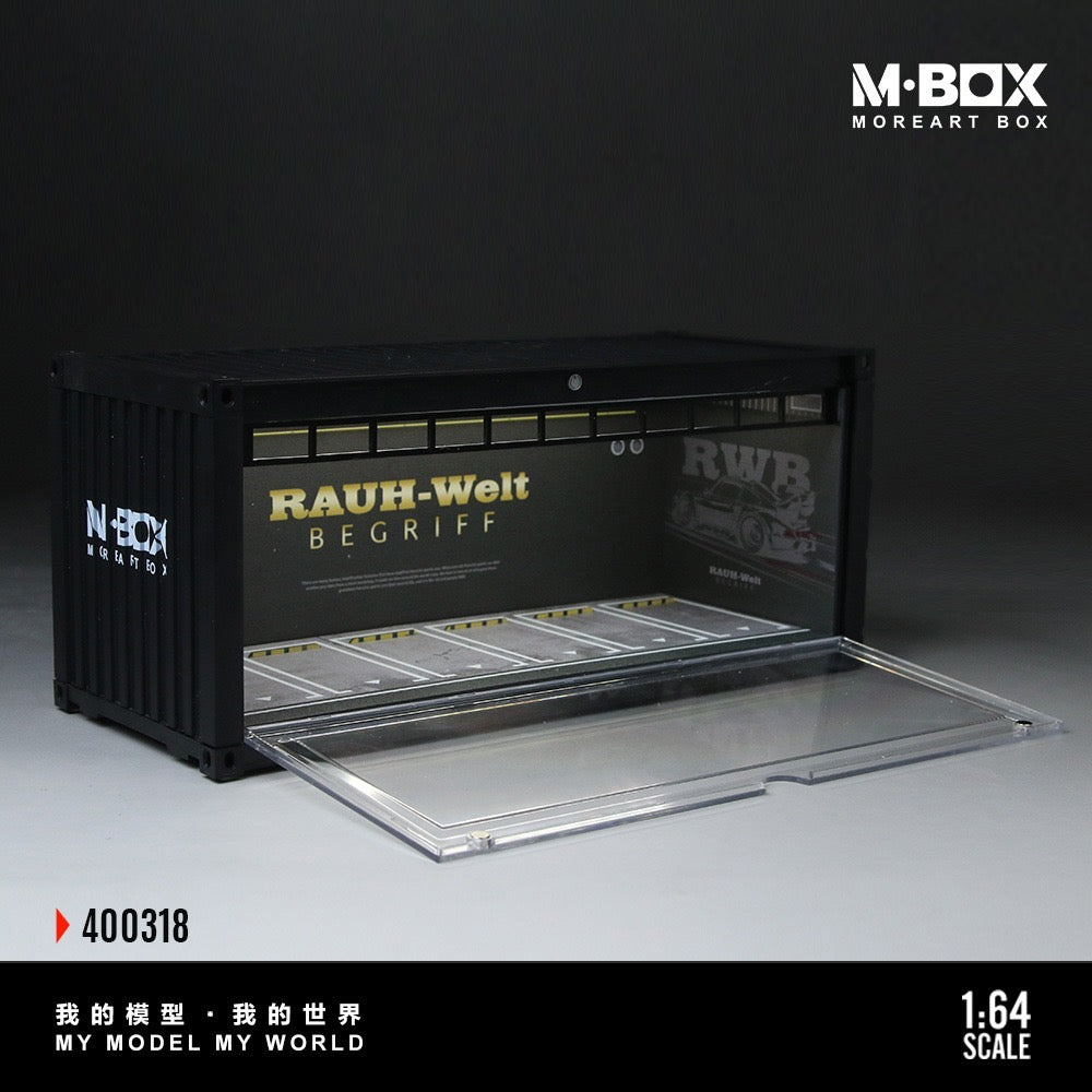 MBox - Pre-Order - Rauh Welt Container Storage Diorama mit Beleuchtung - MB400318