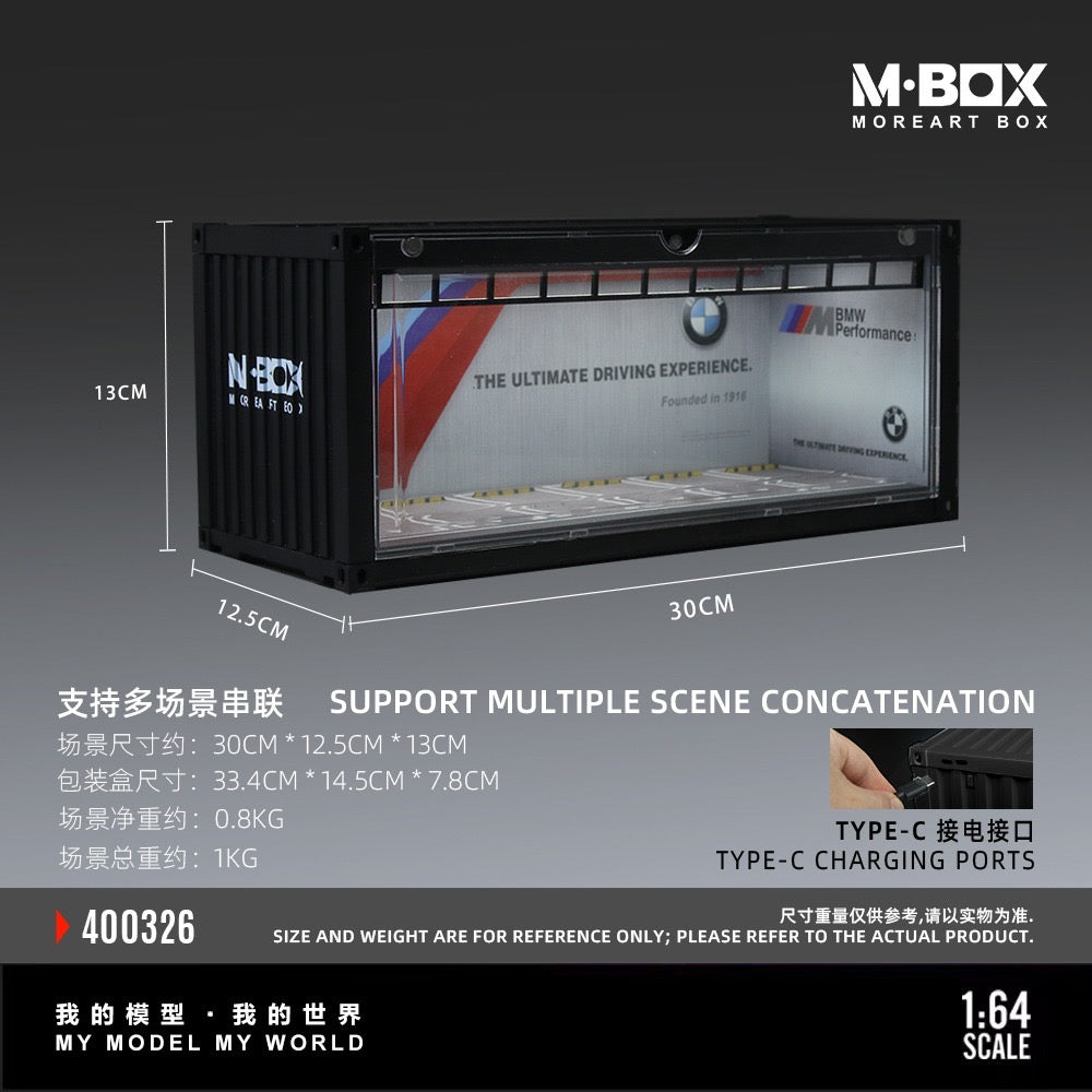 MBox - Pre-Order - BMW Container Diorama - MB400326