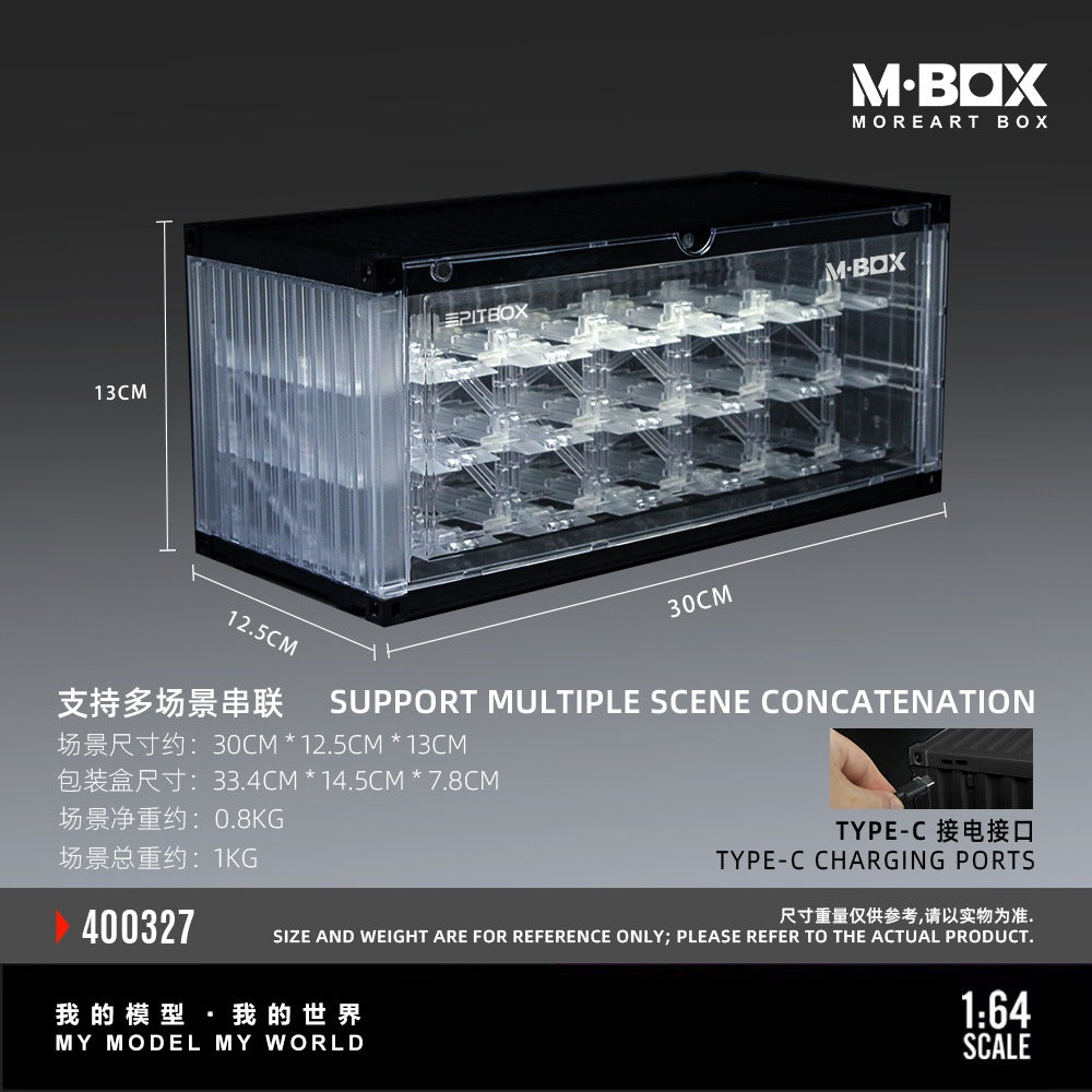 Pre-Order bis 01.06.2026 - MBox - Container Model Storage für 18 Modelle - MB400327