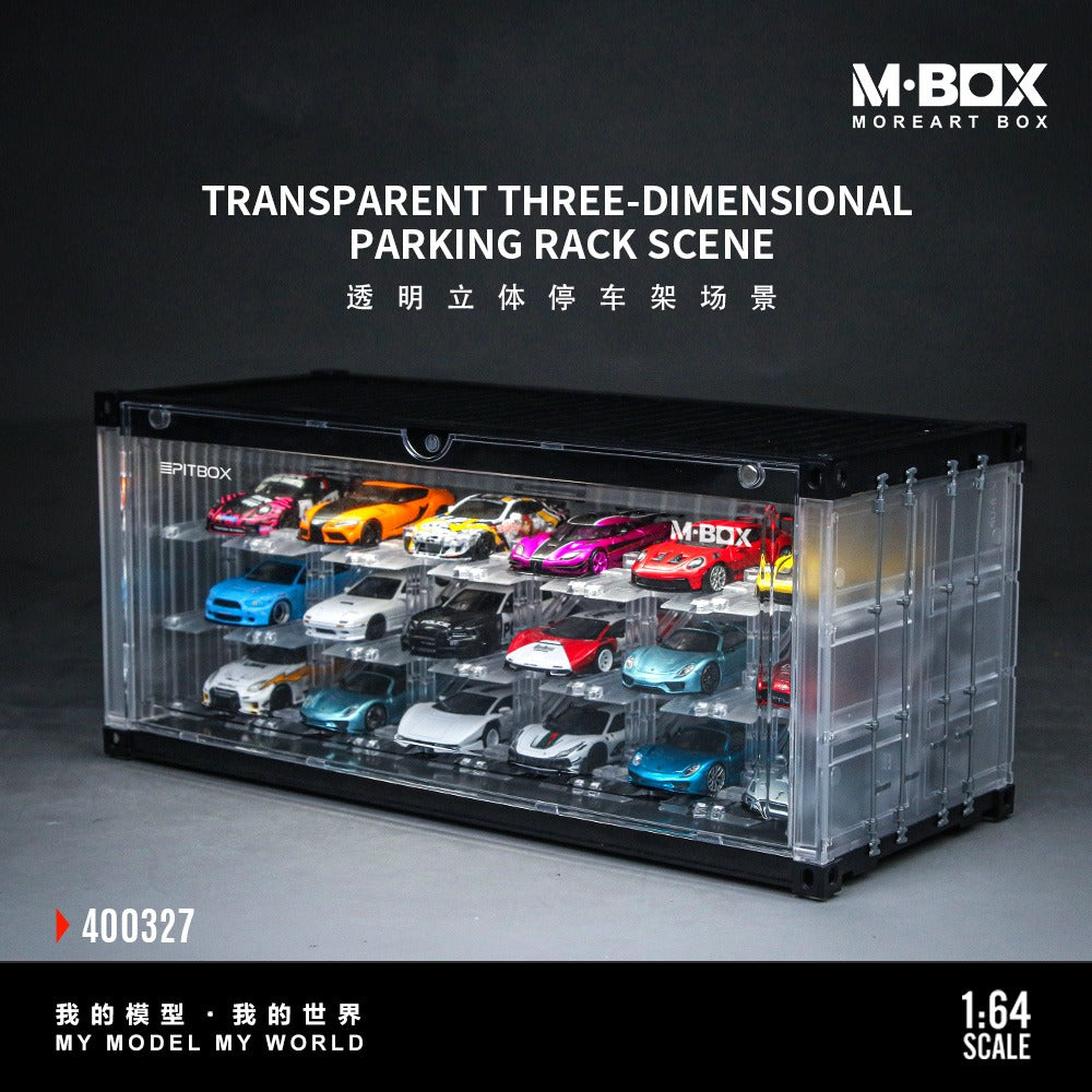 Pre-Order bis 01.06.2026 - MBox - Container Model Storage für 18 Modelle - MB400327