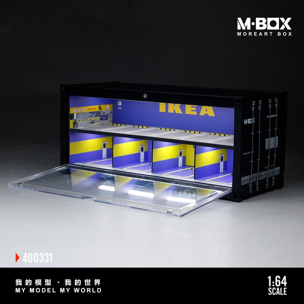 MBox - Pre-Order - Container Model Storage Diorama mit Beleuchtung - MB400331