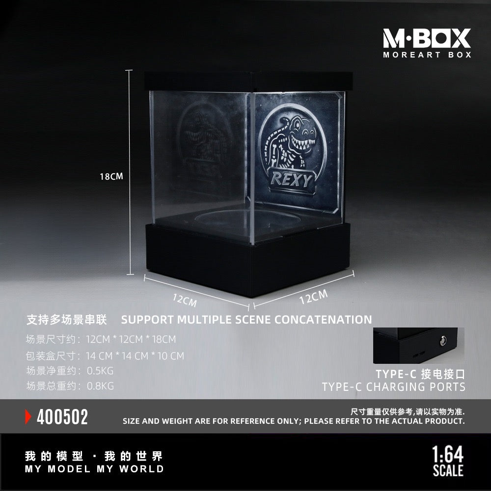 MBox - Pre-Order - Dionsaur Lighting Rotating Exhibition Hall, black - MB400502