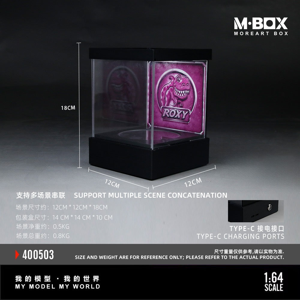 MBox - Pre-Order - Dionsaur Lighting Rotating Exhibition Hall, pink - MB400503