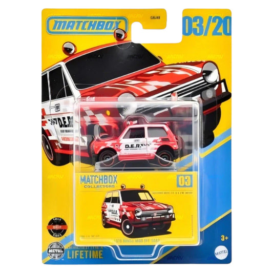 Matchbox 2025 - Collectors - 1970 Honda N600 Off Road - JCL34