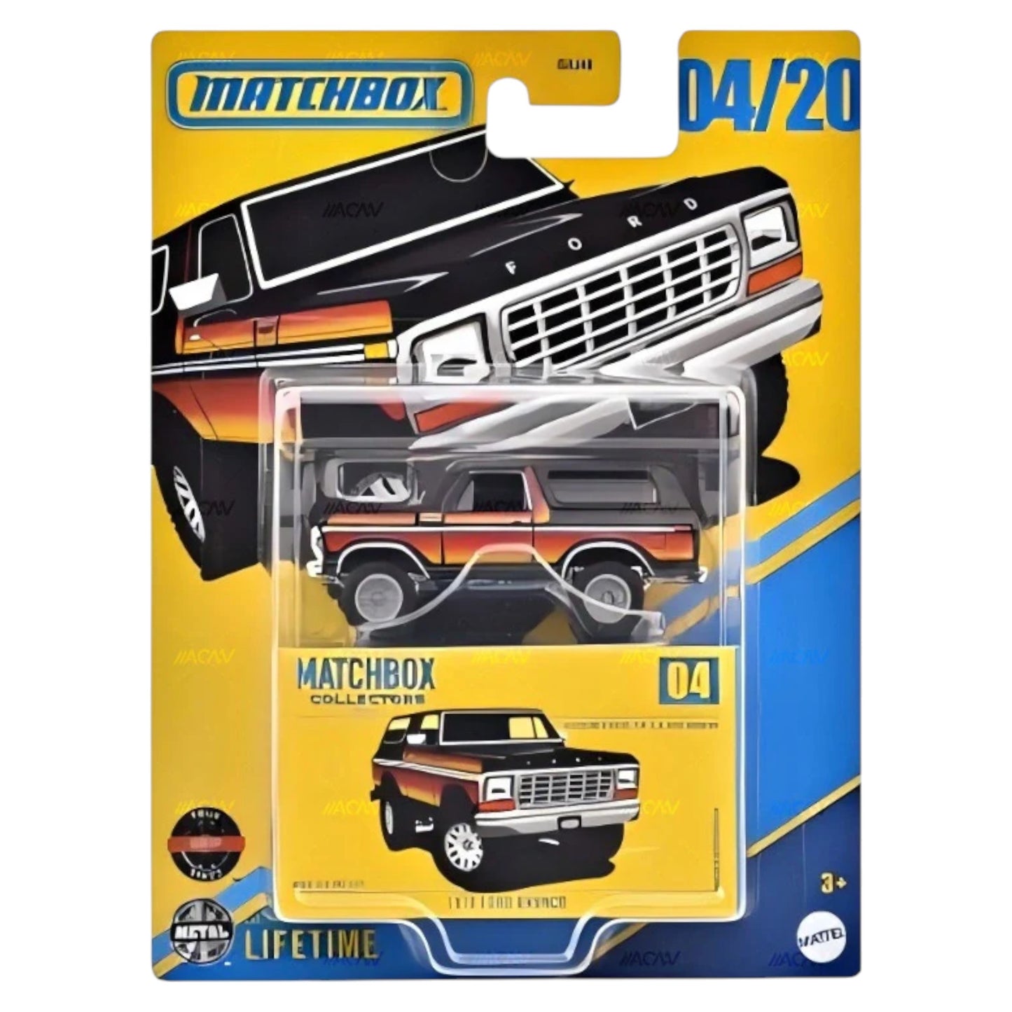 Matchbox 2025 - Pre-Order - Collectors - 1978 Ford Bronco - JCL35