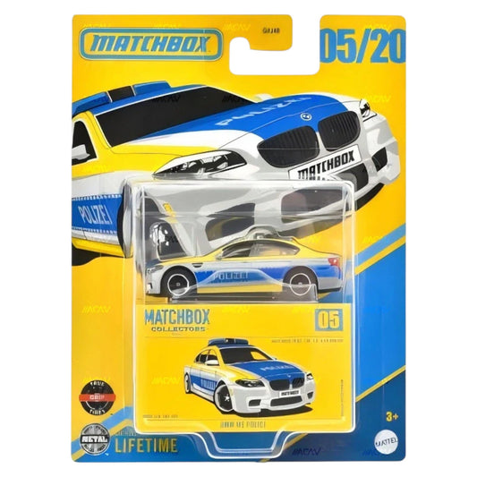 Matchbox 2025 - Collectors - BMW M5 Police - JCL36